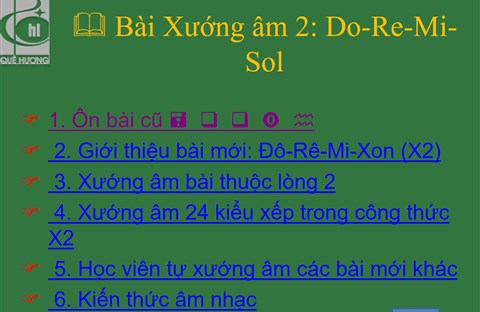 Xướng âm 1 -  Bài 2: Do-Re-Mi-Sol