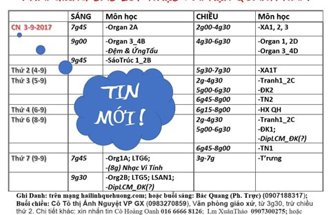 TIN MỚI CHO NHỮNG AI YÊU THÍCH ÂM NHẠC