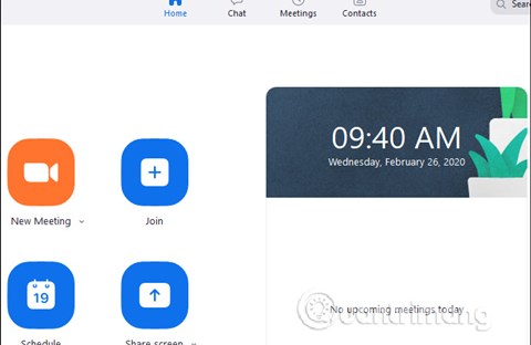Cách sử dụng Zoom meeting trên máy tính