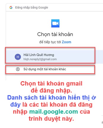 Hướng dẫn đăng nhập và tạo tài khoản Zoom bằng tài khoản google để dạy, học trực tuyến - 3