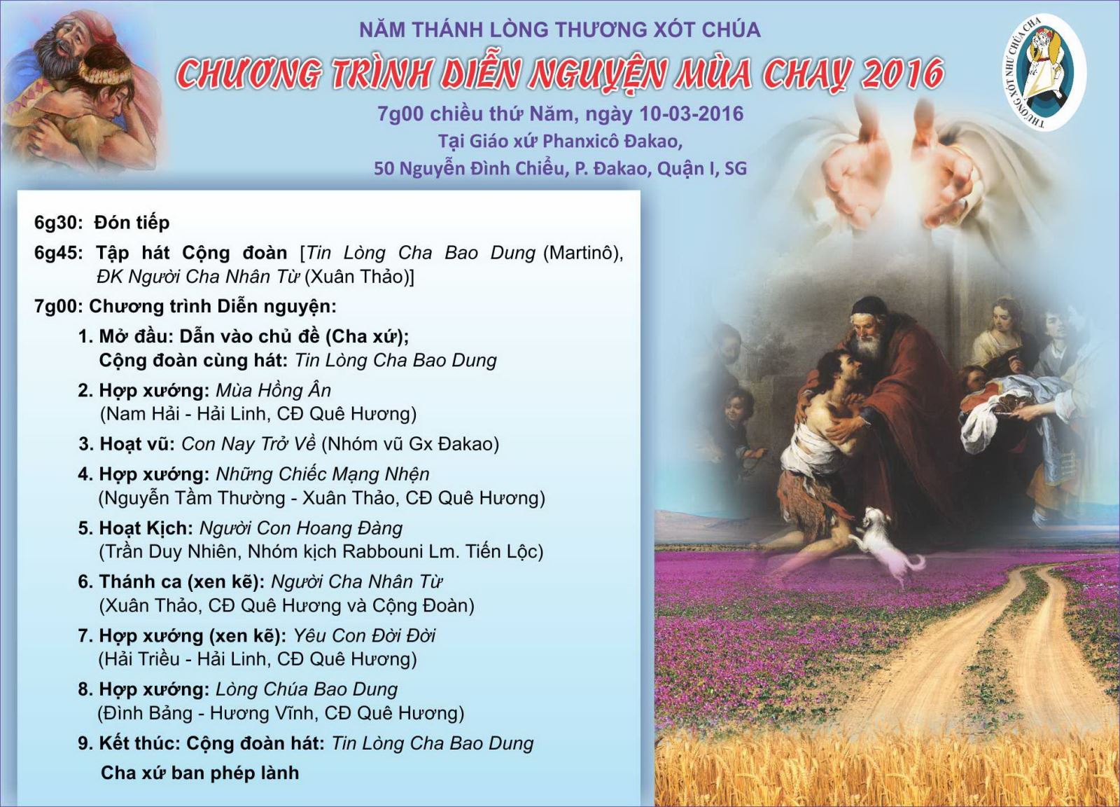 Chương Trình Diễn Nguyện Mùa Chay 2016 - 1