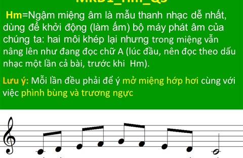 💖TN1: 2. MKĐ1 Hm Quãng 5 🎵Phần A: MLT căn bản (MKĐ+MPA)