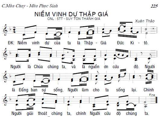 Niềm Vinh Dự Thập Giá + Alleluia || St: Xuân Thảo || CNL Thứ 5 Tuần Thánh; Suy Tôn Thánh giá(14/9/)